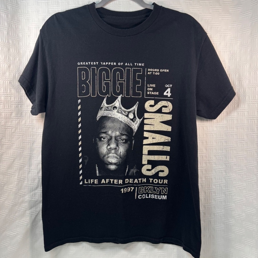 Notorious B.I.G. Biggie Smalls Graphic T-Shirt / Size‎ Medium / Sku0197